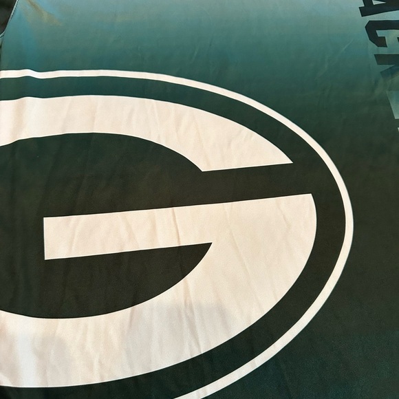 NWT Green Bay Packers Fanatics Mens Big & Tall Short Sleeve Sz XLT Green Gray - Picture 4 of 8